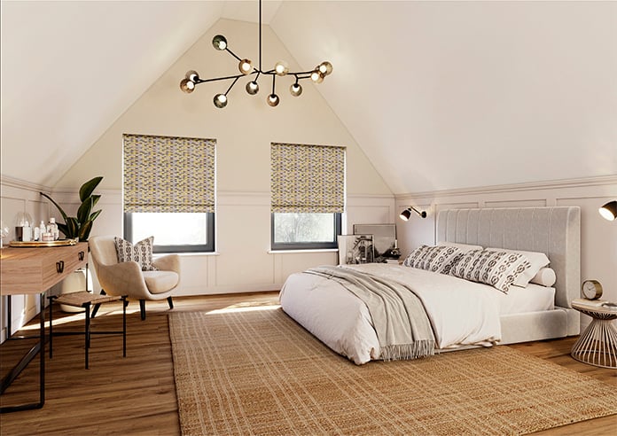 Batik, Saffron - Roman Blind - Image 7